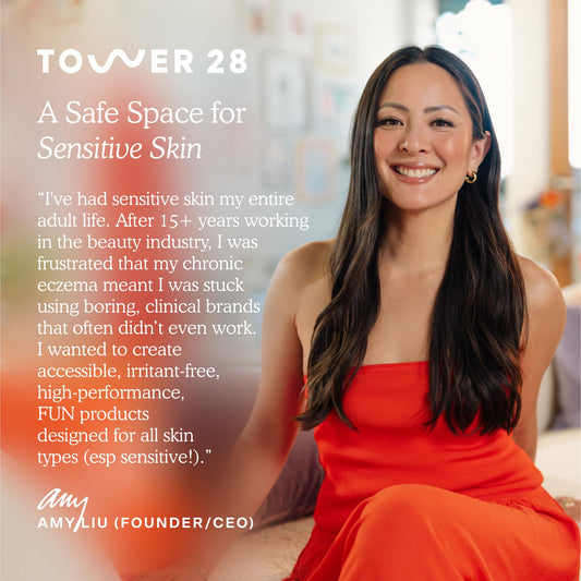 Tower 28 Swipe Serum Concealer - Hydrating Medium-Full Coverage Concealer + Under Eye Brightener - Skin Care Infused Makeup with Hyaluronic Acid + Soothing Centella - 10.0 Medium/Tan Neutral (0.22 oz)