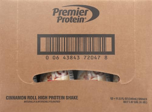 Premier Protein Shake, Chocolate, 30g High Protein, 12 Pack