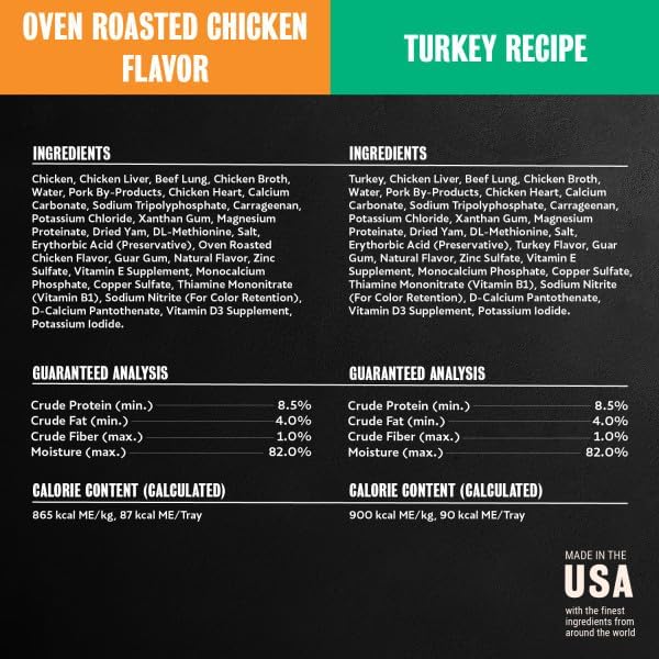 Cesar Classic Loaf in Sauce Wet Dog Food, Meaty Selects, 3.5 oz, 24 Count | Made in USA, Real beef or chicken #1 ingredient, no fillers or artificial flavors, slow-cooked, easy peel trays