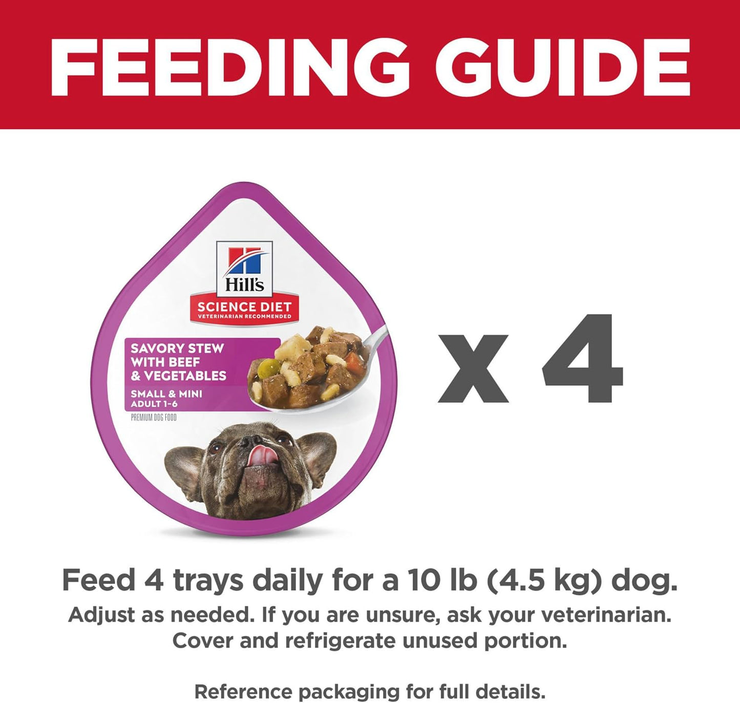 Hill's Science Diet Adult 1-6 Small & Mini Wet Dog Food Variety Pack | #1 Veterinarian Recommended, Chicken & Vegetables, Beef & Vegetables, 3.5 oz. Trays, 12-Pack