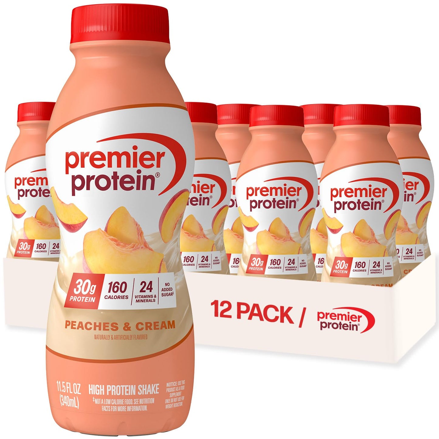Premier Protein Shake, Chocolate, 30g High Protein, 12 Pack
