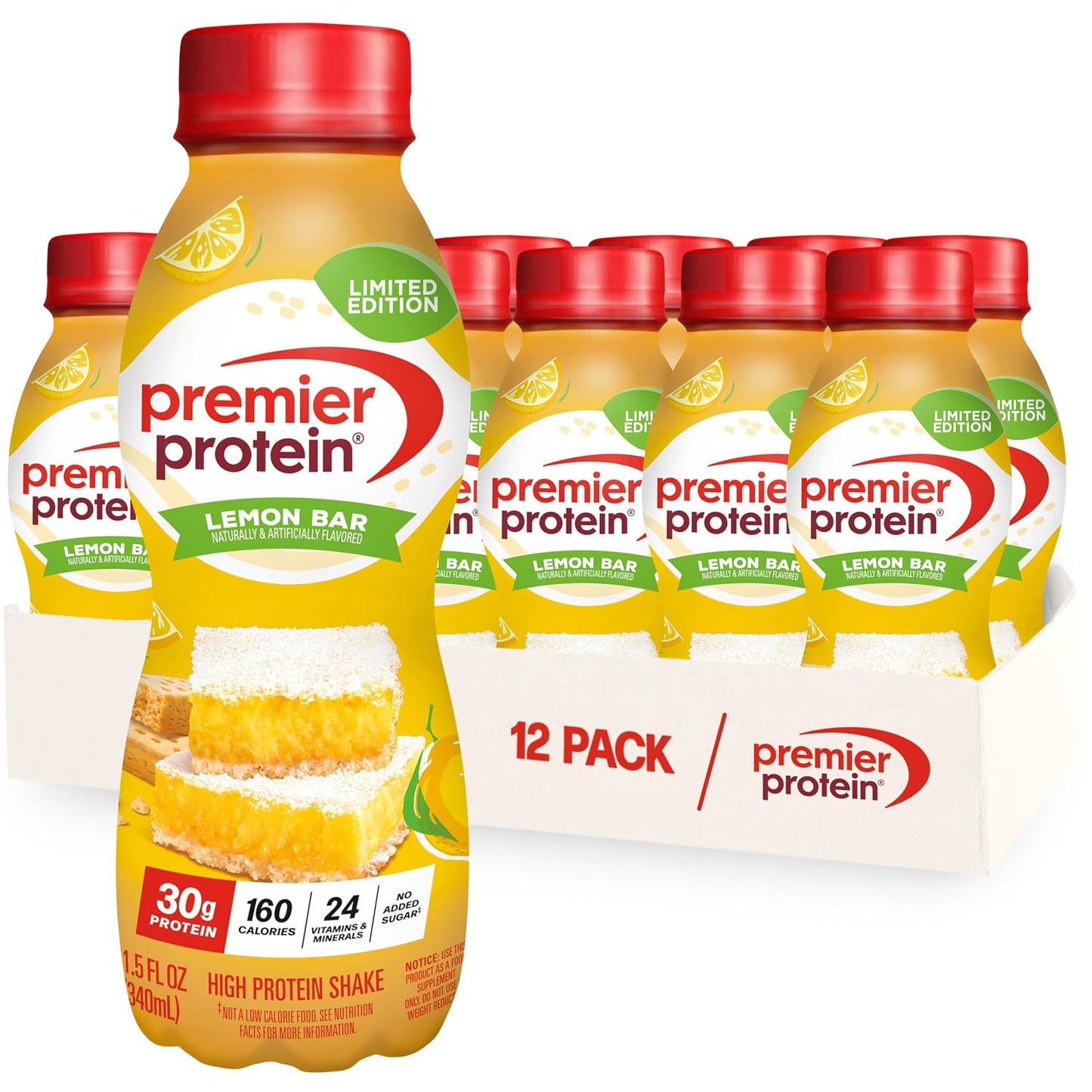 Premier Protein Shake, Chocolate, 30g High Protein, 12 Pack