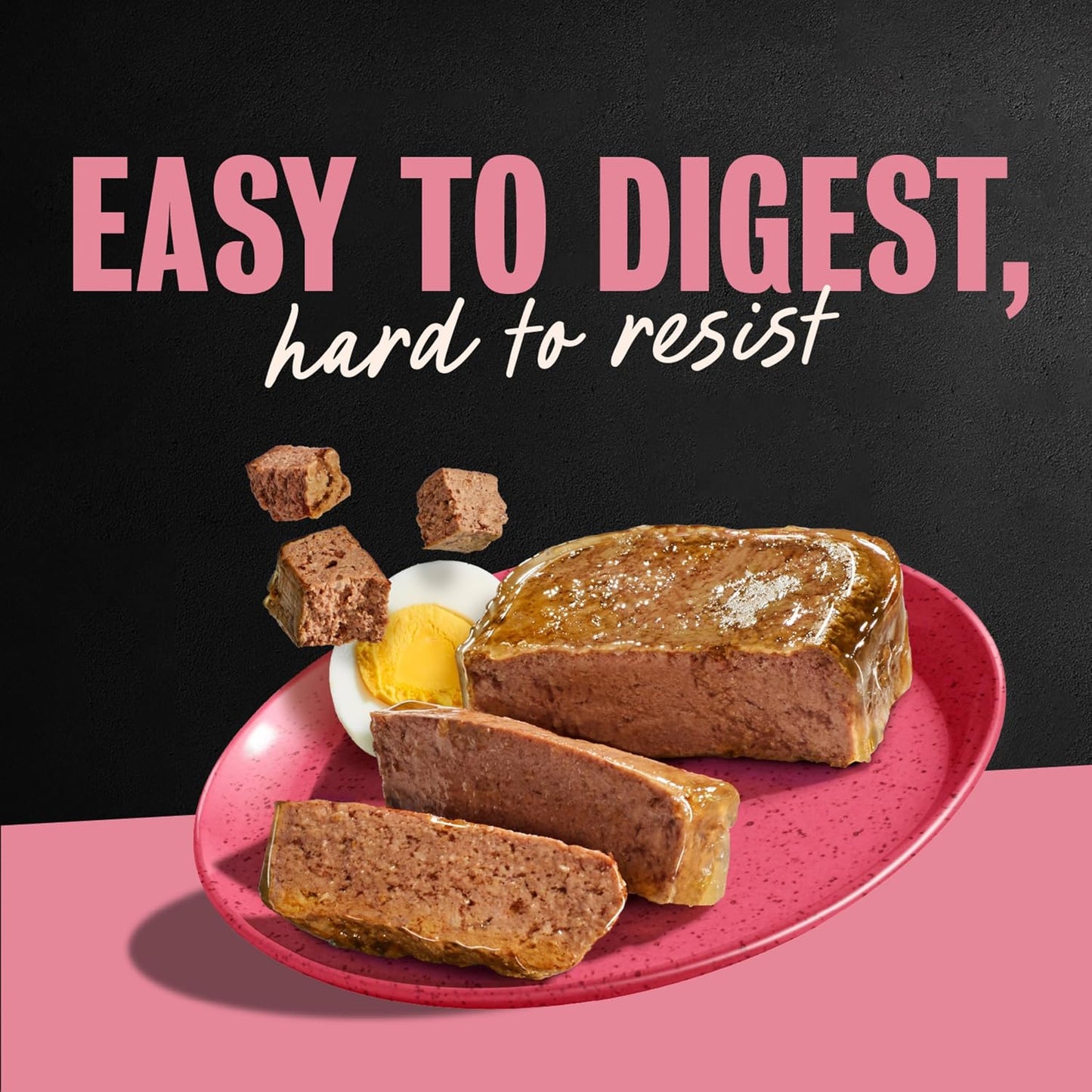 Cesar Classic Loaf in Sauce Wet Dog Food, Meaty Selects, 3.5 oz, 24 Count | Made in USA, Real beef or chicken #1 ingredient, no fillers or artificial flavors, slow-cooked, easy peel trays