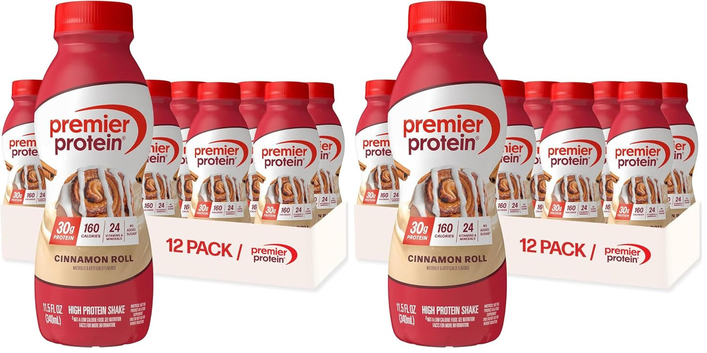 Premier Protein Shake, Chocolate, 30g High Protein, 12 Pack