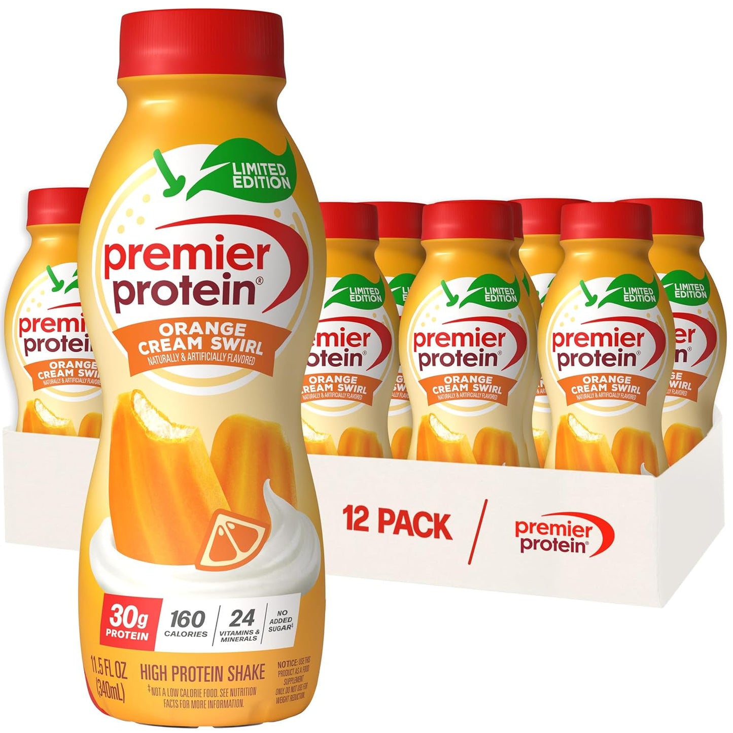Premier Protein Shake, Chocolate, 30g High Protein, 12 Pack